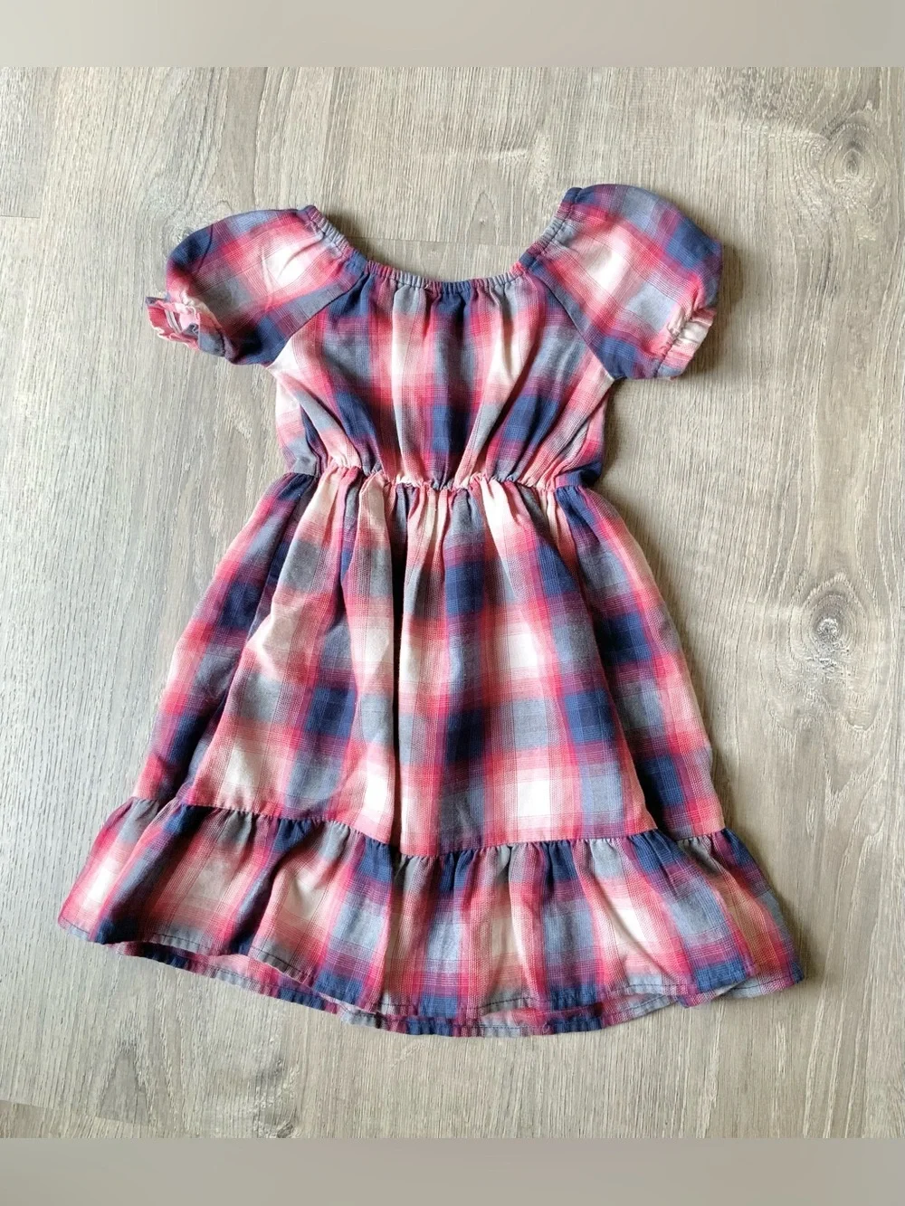 The Children's Place Plaid Dress Girls 5T - Picture 2 of 7